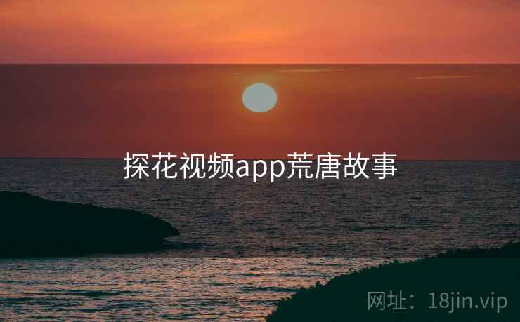 探花视频app荒唐故事